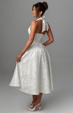 MELISSA | Luxuriöses Korsett-Midikleid