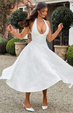 MELISSA | Luxuriöses Korsett-Midikleid