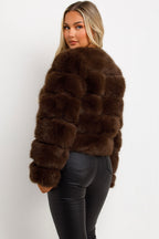 ROSIE | Glamouröse Faux-Fur Jacke