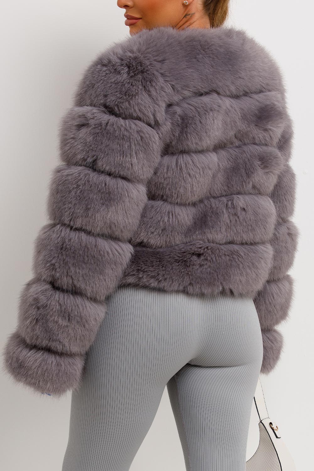 ROSIE | Glamouröse Faux-Fur Jacke