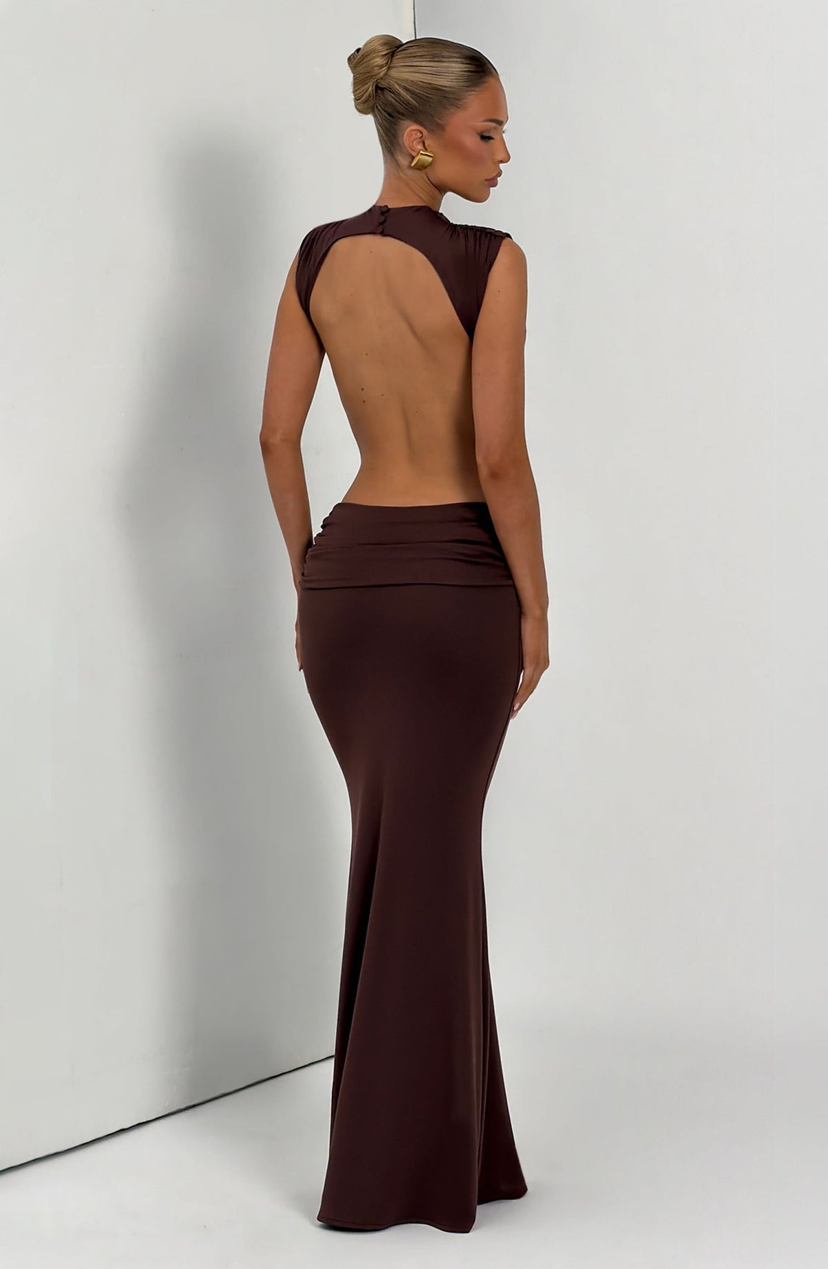 LEONIE | Abend-Maxikleid mit Offenem Rücken
