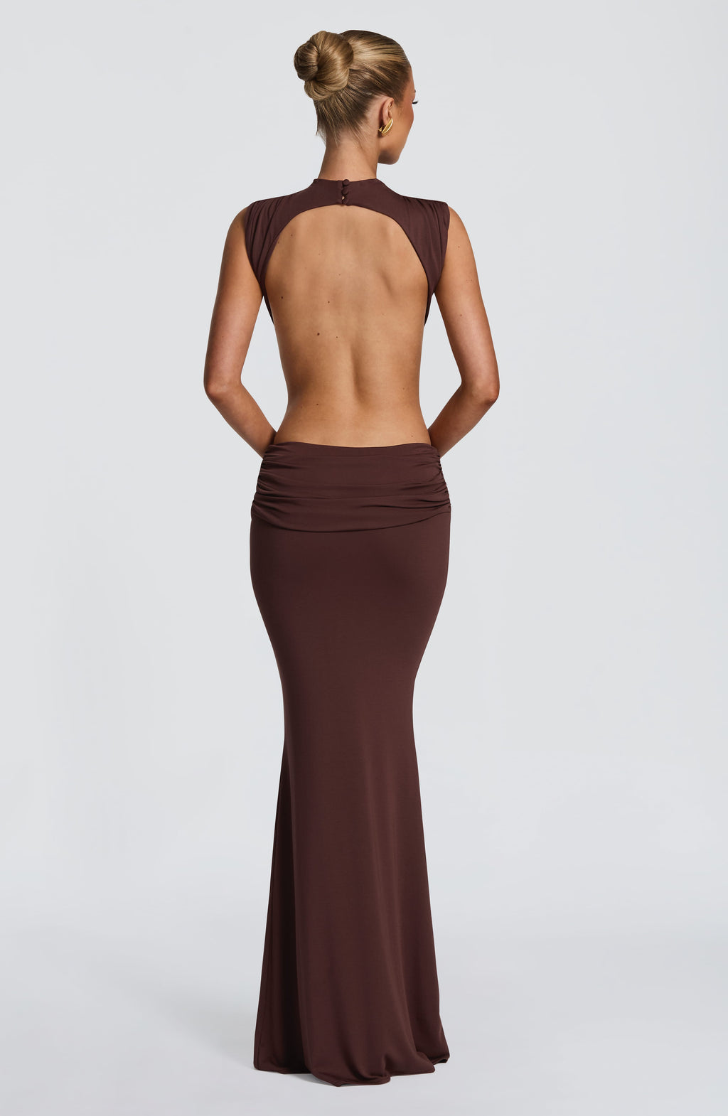 LEONIE | Abend-Maxikleid mit Offenem Rücken