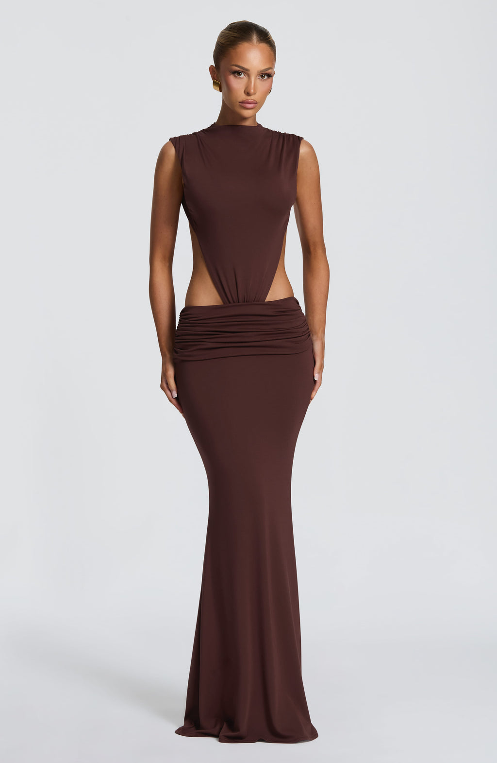 LEONIE | Abend-Maxikleid mit Offenem Rücken