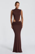 LEONIE | Abend-Maxikleid mit Offenem Rücken