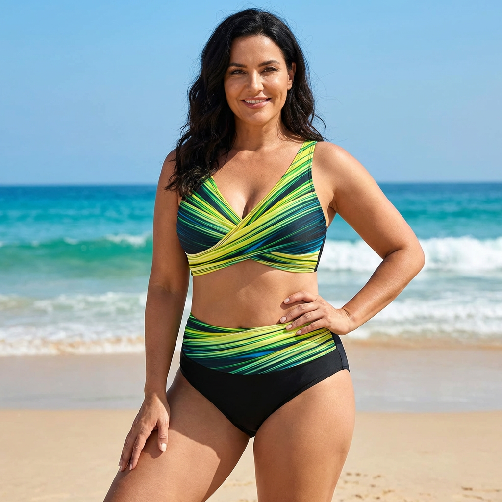 NAIARA | Schicke Cross-Wrap-Swimwear