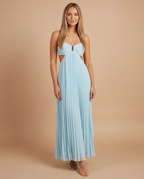 SIENNA | Luftiges Maxikleid mit Feinen Falten