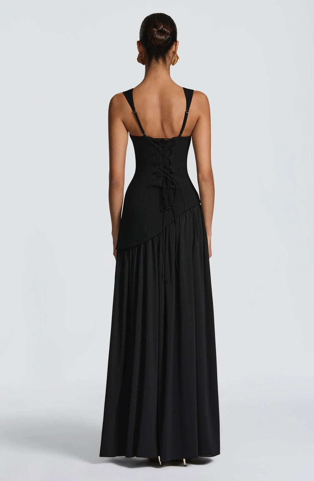 DANIELA | Elegantes Maxikleid Figurbetontem Oberteil