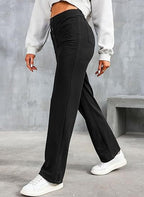 FRIEDA | High-Waist-Hose mit Weitem Bein