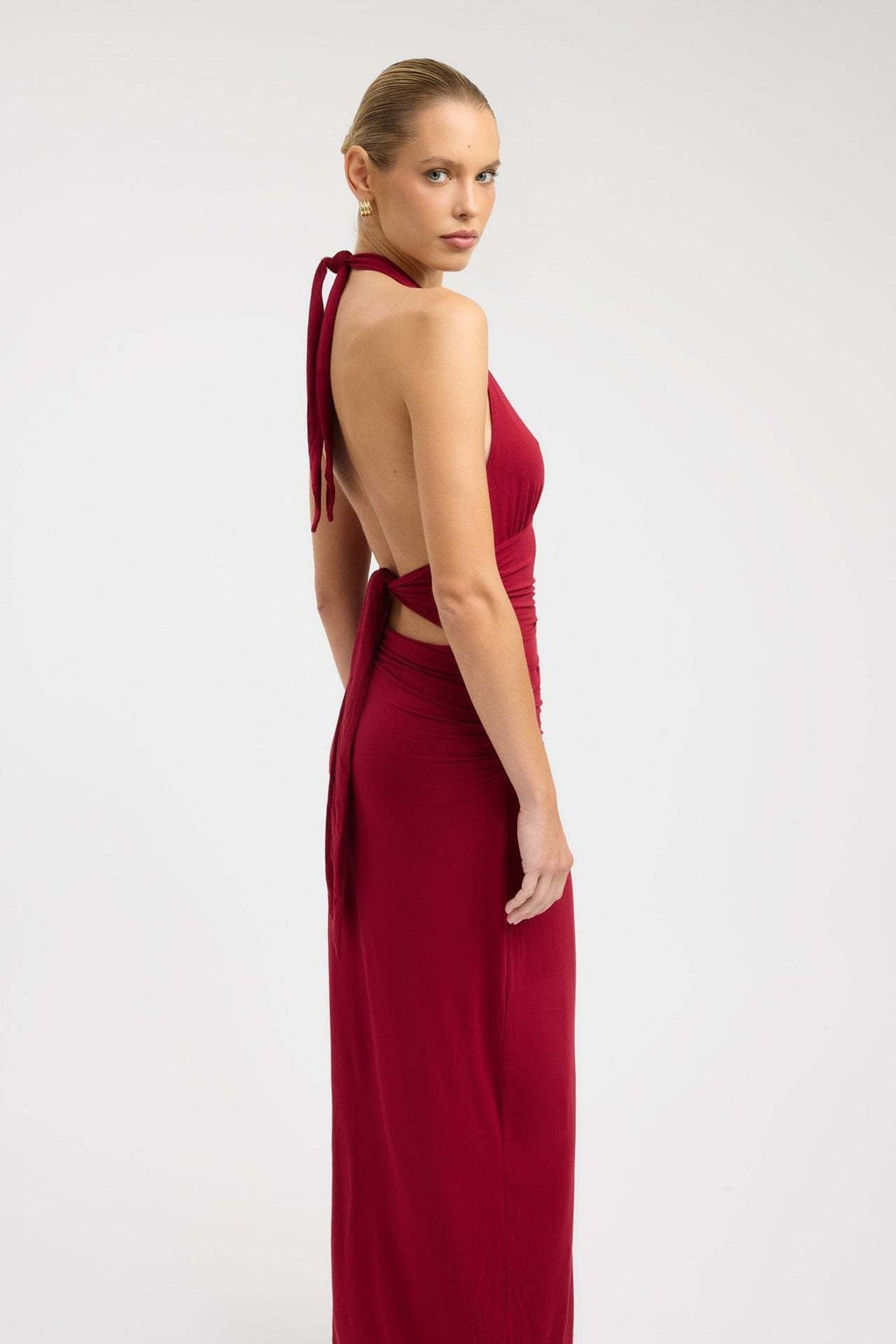 CARMEN | Maxikleid mit Geraffter Taille