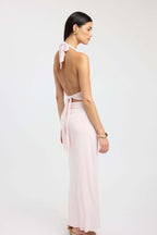 CARMEN | Maxikleid mit Geraffter Taille