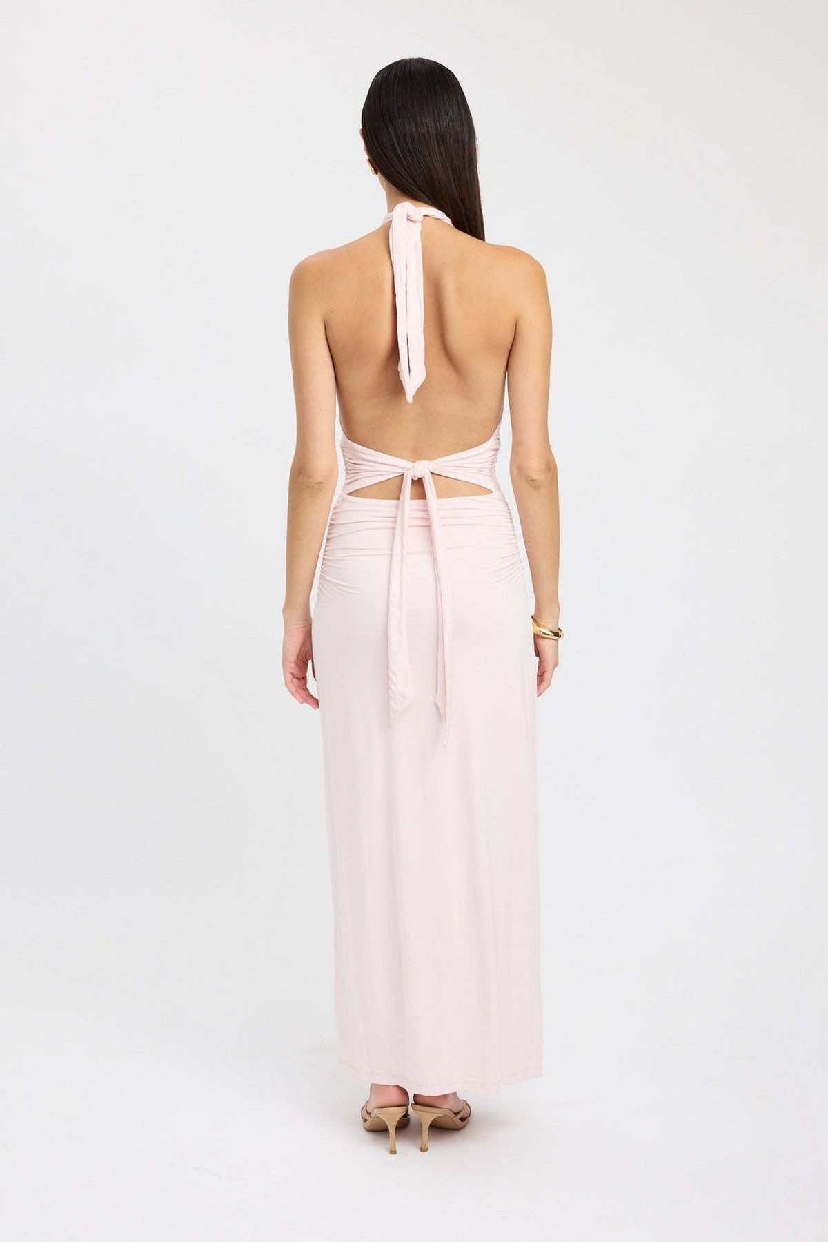 CARMEN | Maxikleid mit Geraffter Taille