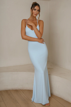 BIANCA | Maxikleid mit Offenem Rücken