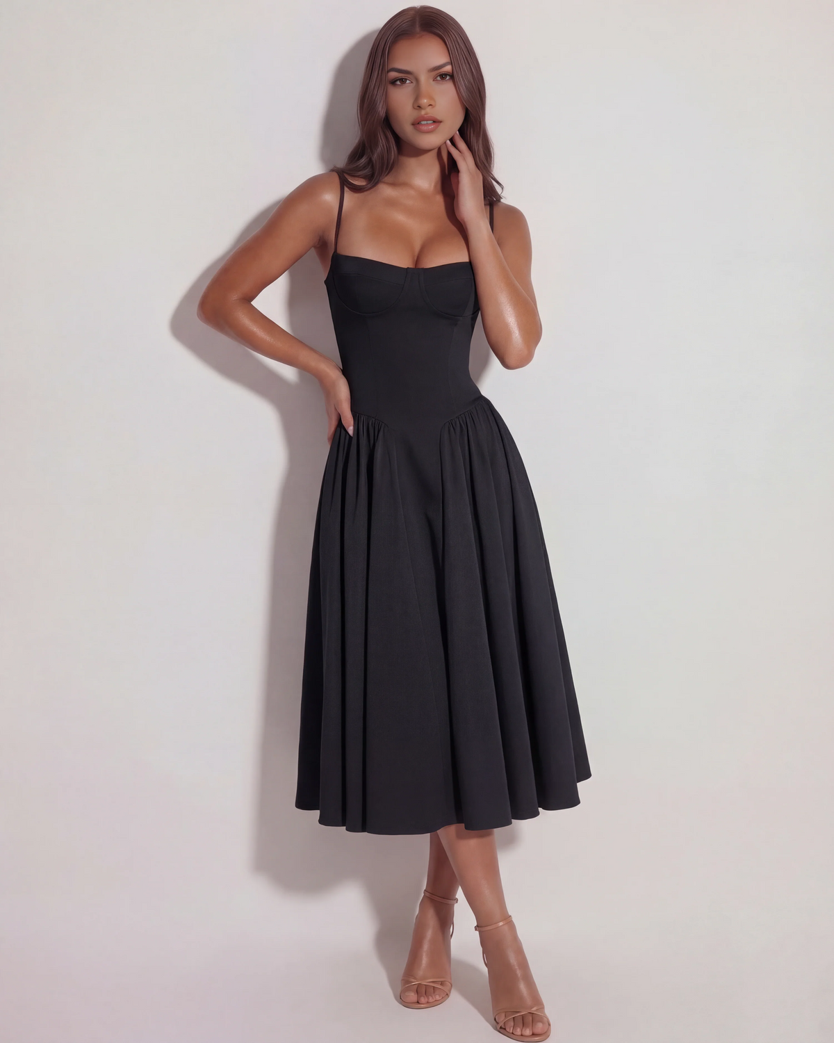 FRANCESCA | Midikleid