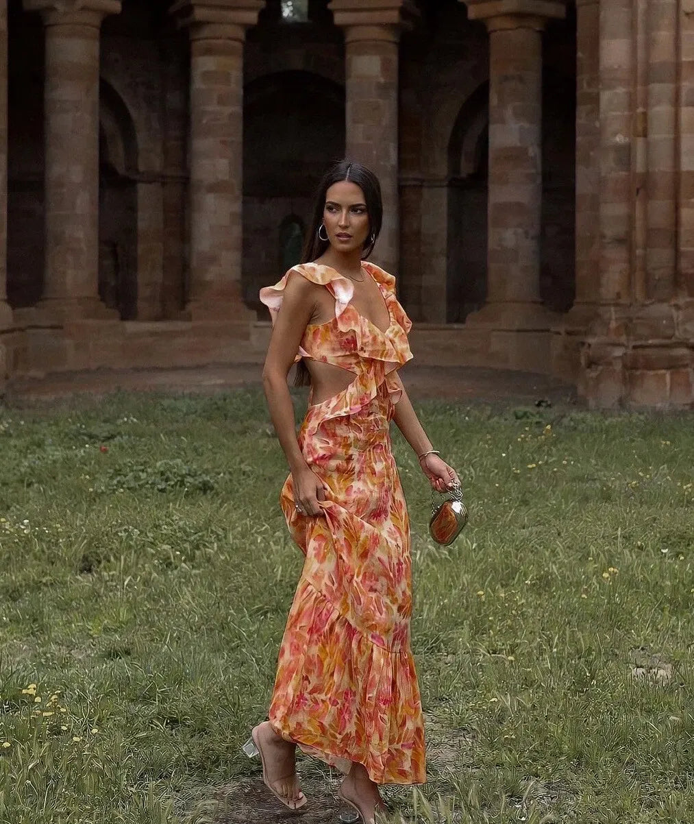 OLIVIA | Elegantes Sommer-Maxikleid