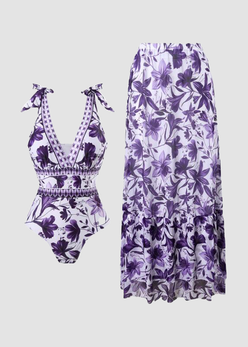 AMAYA | Tropisches Swim-Dress-Set