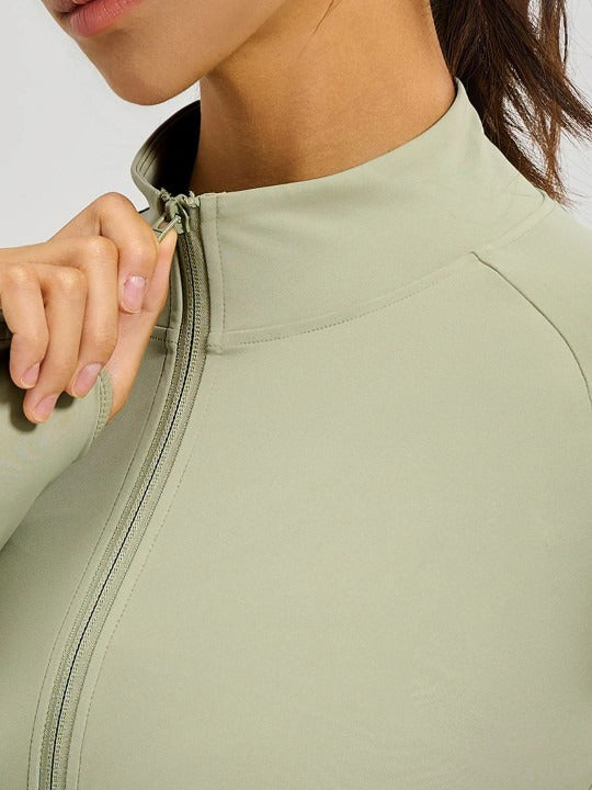 EDDA | Fitness 3-teiliges Set mit Jacke, BH und Leggings