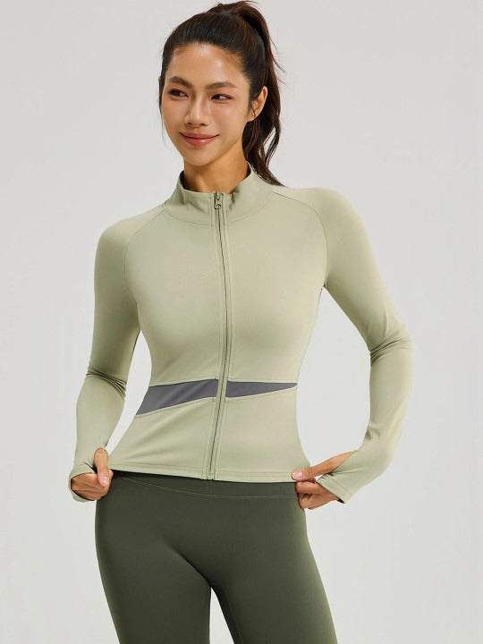 EDDA | Fitness 3-teiliges Set mit Jacke, BH und Leggings
