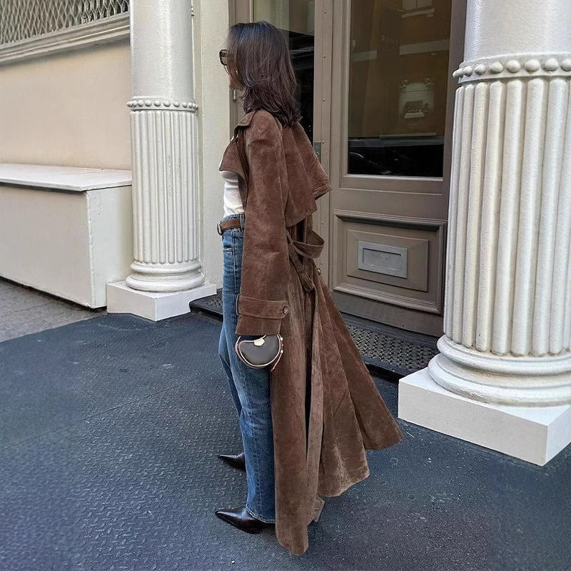 CLAIRE | Vintage-Wildlederjacke