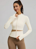 EDDA | Fitness 3-teiliges Set mit Jacke, BH und Leggings