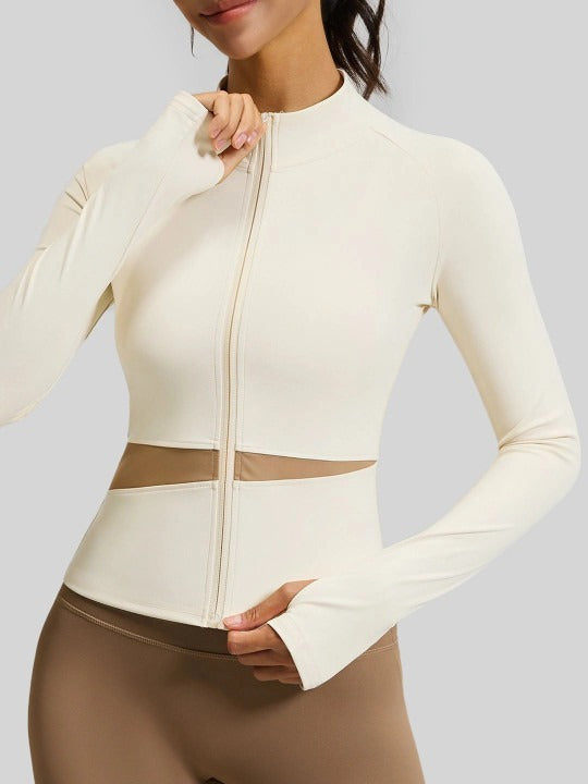 EDDA | Fitness 3-teiliges Set mit Jacke, BH und Leggings