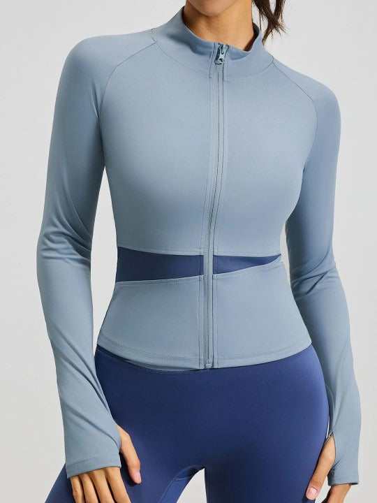 EDDA | Fitness 3-teiliges Set mit Jacke, BH und Leggings