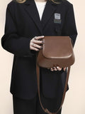 IDA | Minimalist Chestnut Crossbody Bag