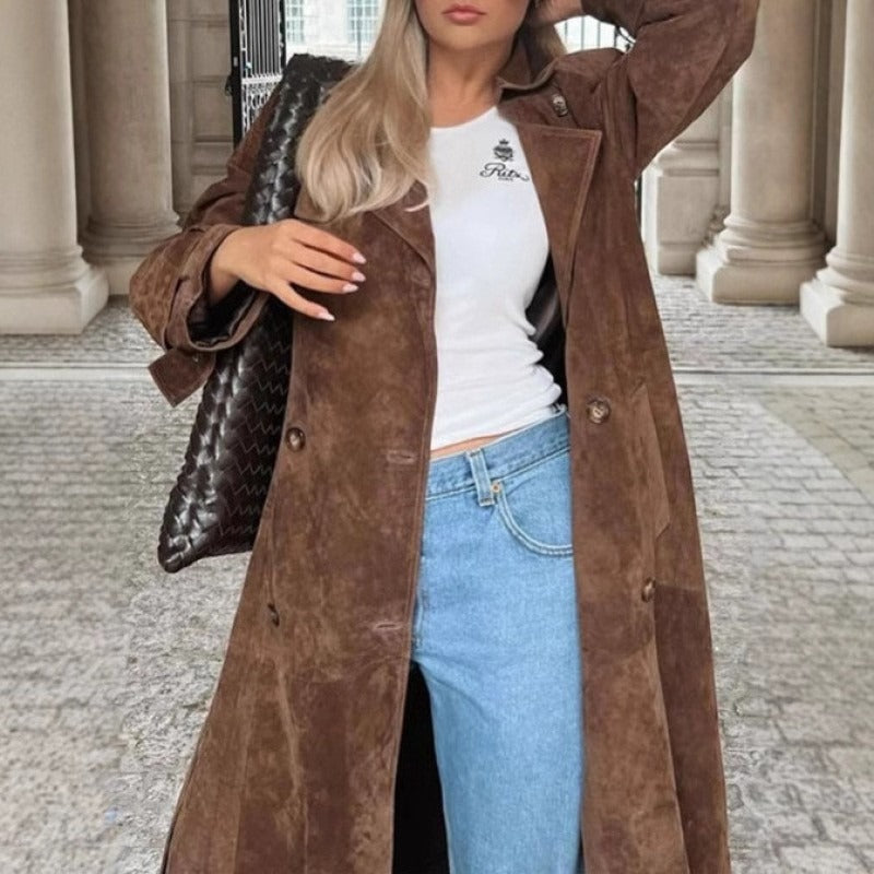 CLAIRE | Vintage-Wildlederjacke