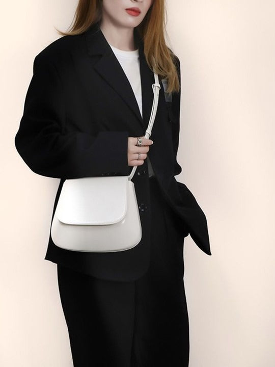 IDA | Minimalist Chestnut Crossbody Bag