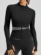 EDDA | Fitness 3-teiliges Set mit Jacke, BH und Leggings