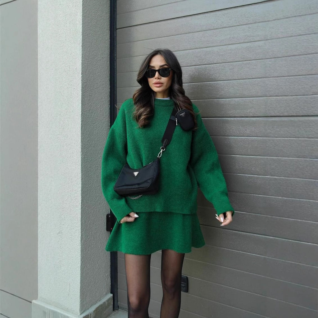 CLARA | College-Chic-Strickset