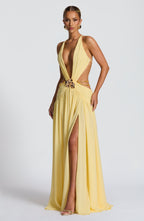 SEYA | Maxikleid mit Tiefem Ausschnitt