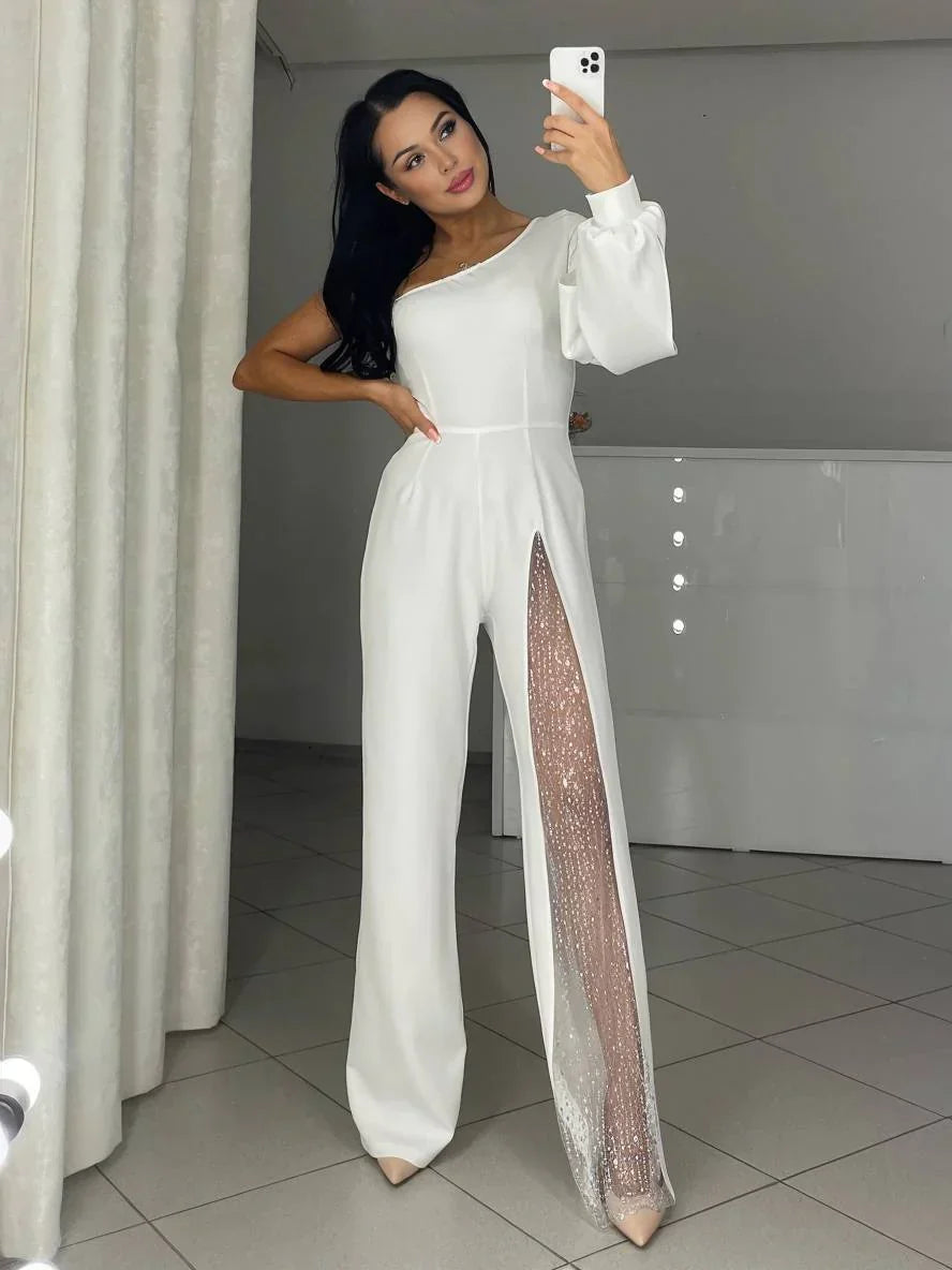 AYLIN | Statement-One-Shoulder-Jumpsuit