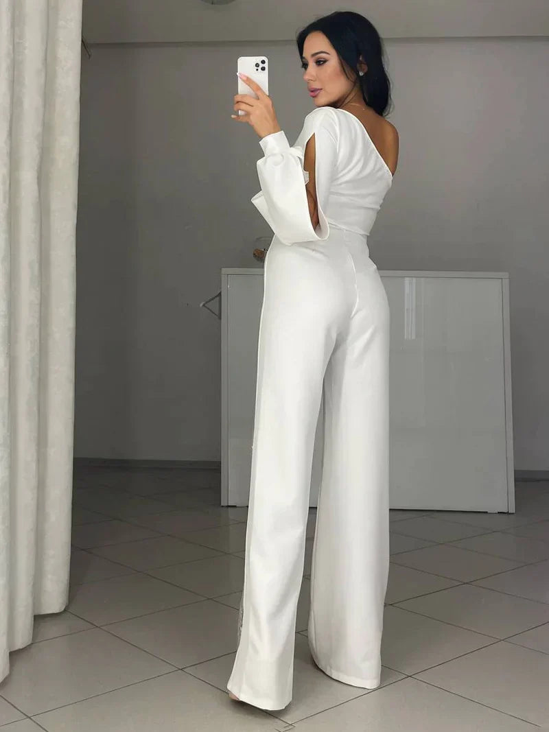 AYLIN | Statement-One-Shoulder-Jumpsuit