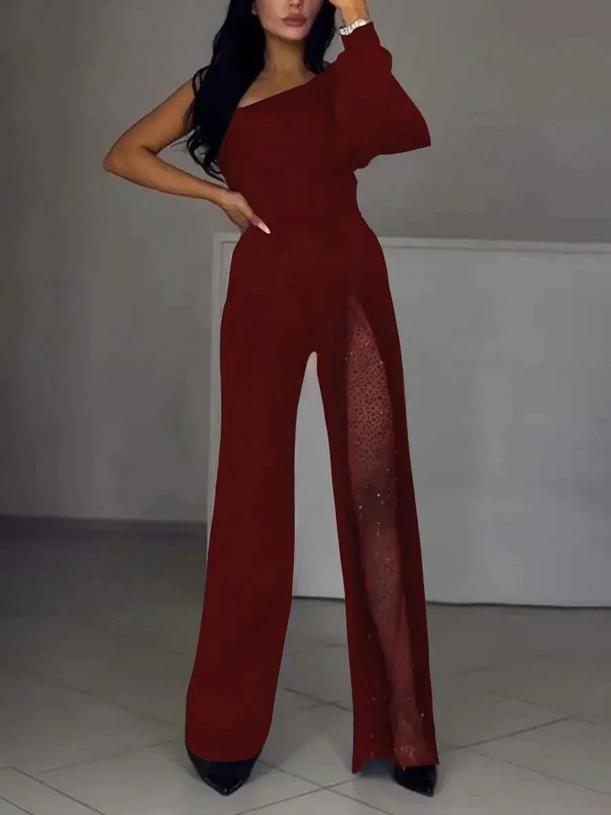 AYLIN | Statement-One-Shoulder-Jumpsuit