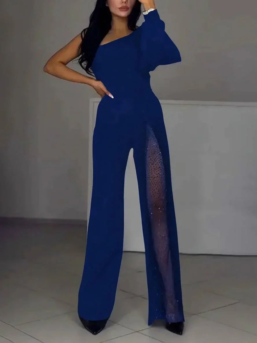 AYLIN | Statement-One-Shoulder-Jumpsuit
