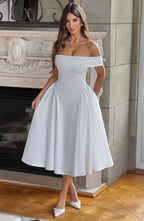 IMANI | Elegantes Midikleid