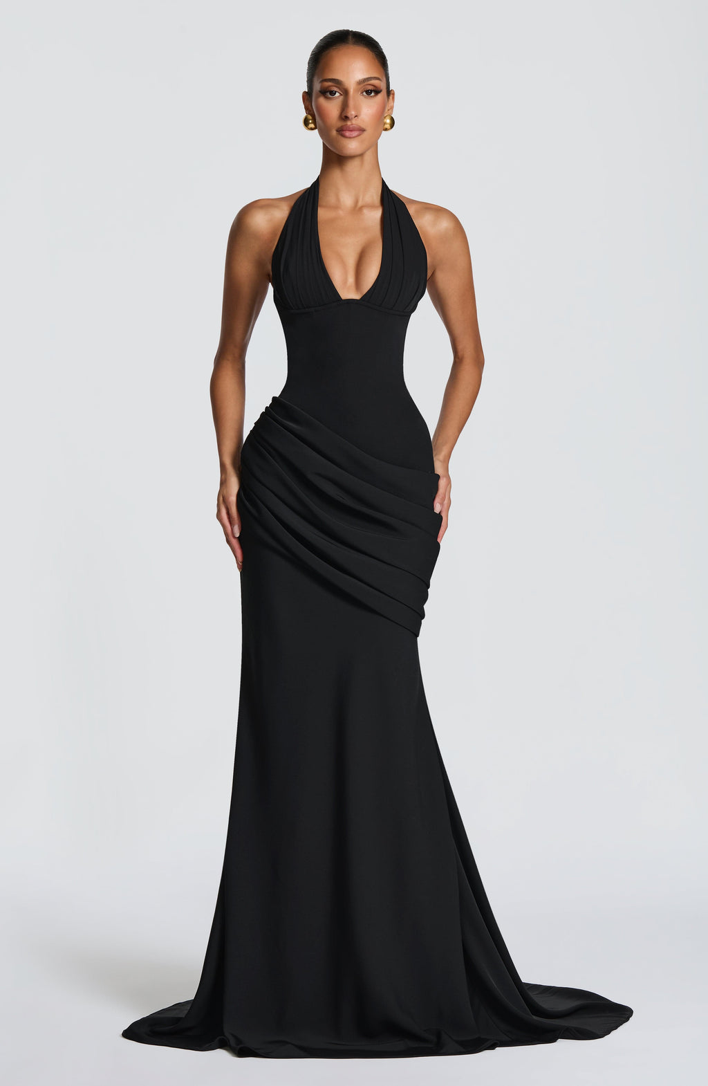 NEHEMIA | Meerjungfrauen-Maxikleid