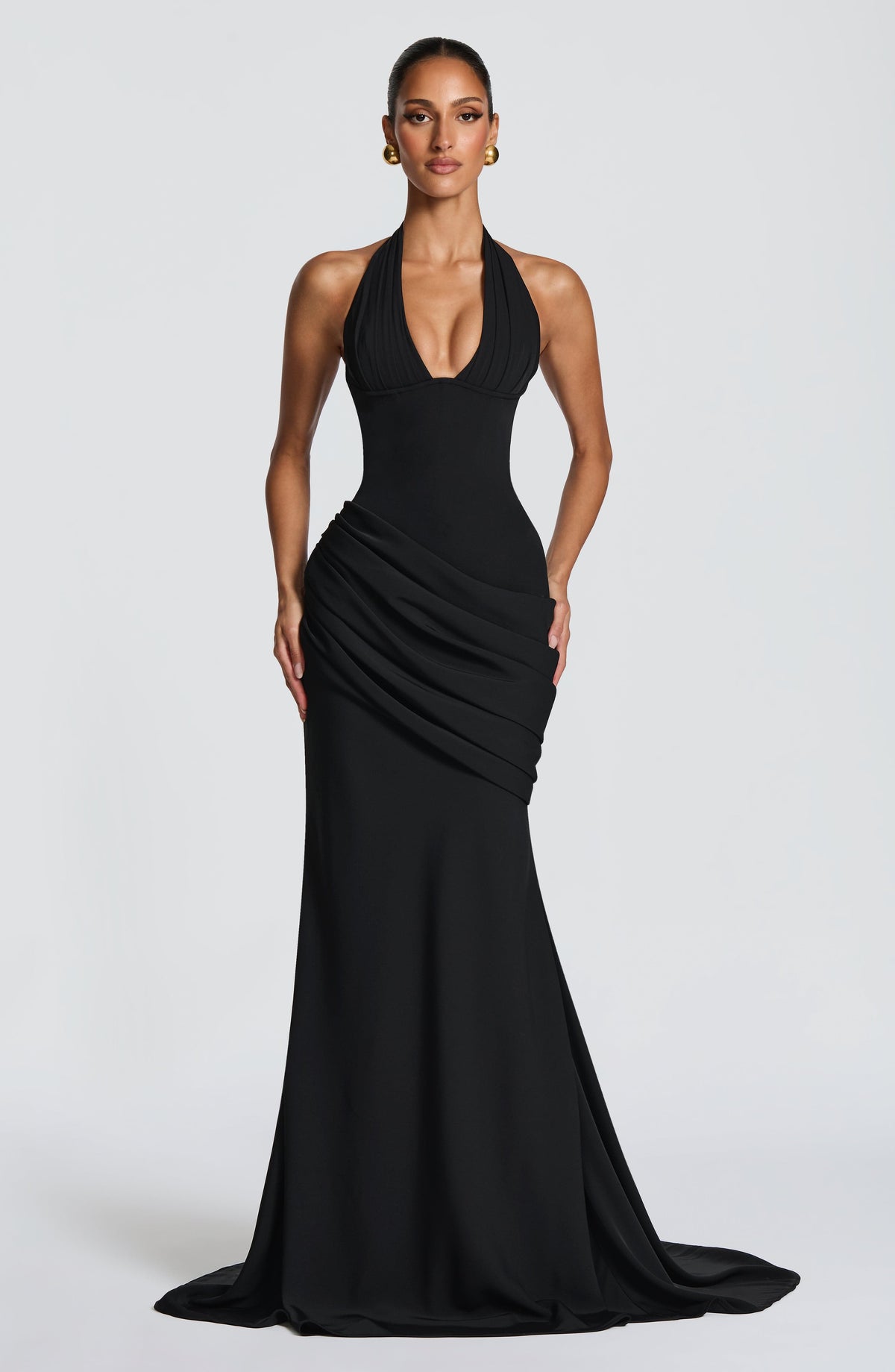 NEHEMIA | Meerjungfrauen-Maxikleid
