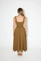 MELIS Grace Kleid - Braun