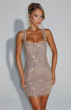AURA | Funkelndes Mini-Kleid