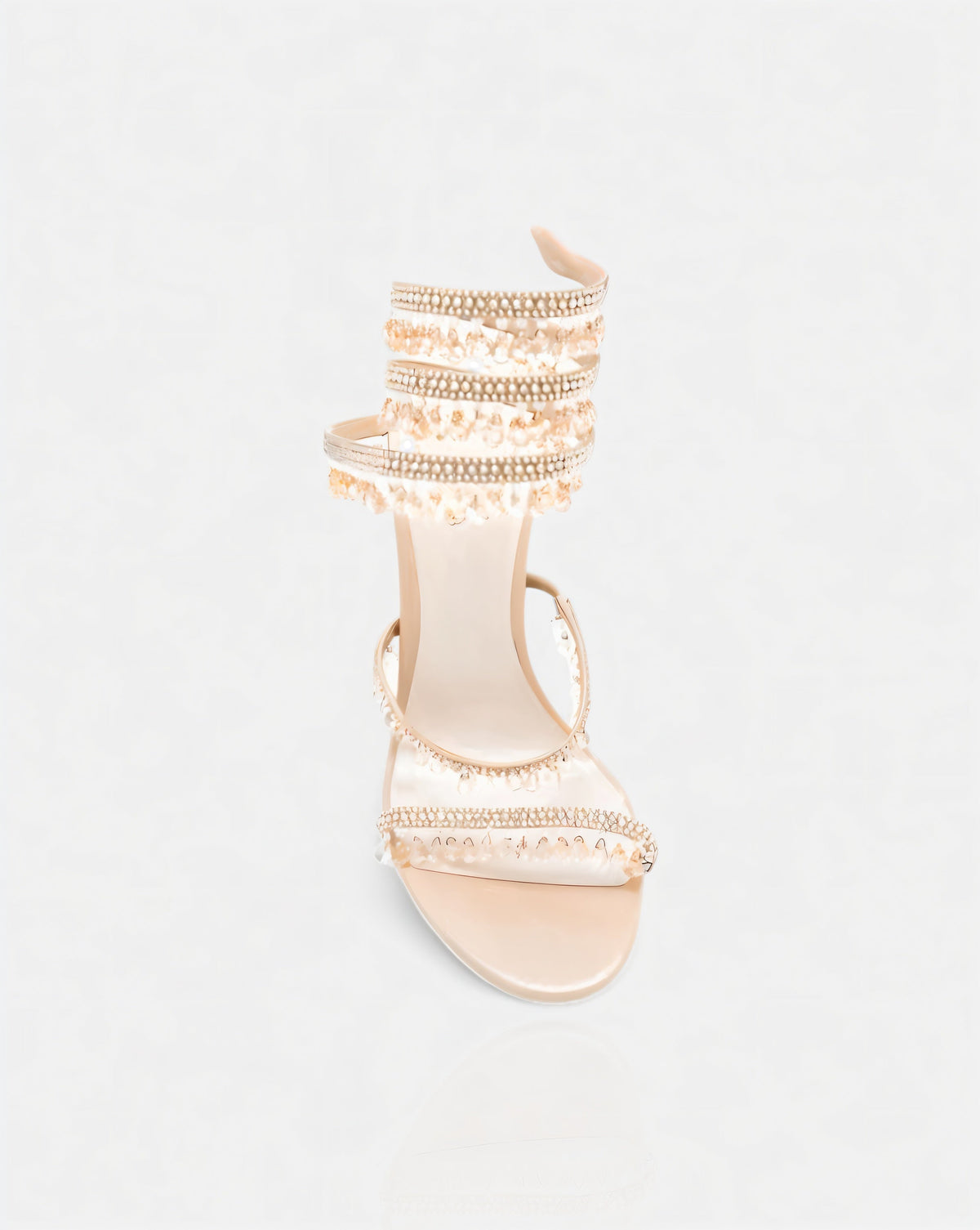 ADELIA | High-Heel-Sandalen mit Wickelriemen