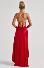 LISA | Maxikleid mit Hohem Schlitz