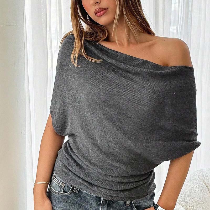 BETTINA | Stricktop mit Fledermausärmeln
