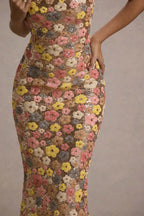 NAOMI | Florales Slip-Kleid