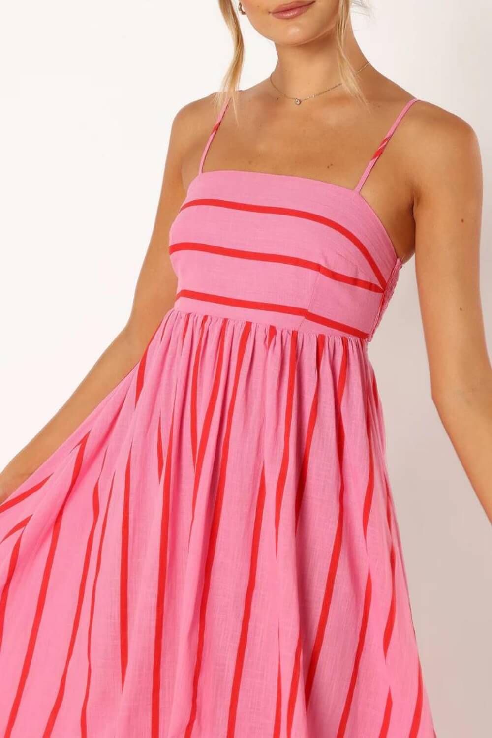 MEYRA | Sommer Gestreiftes Maxikleid