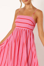 MEYRA | Sommer Gestreiftes Maxikleid