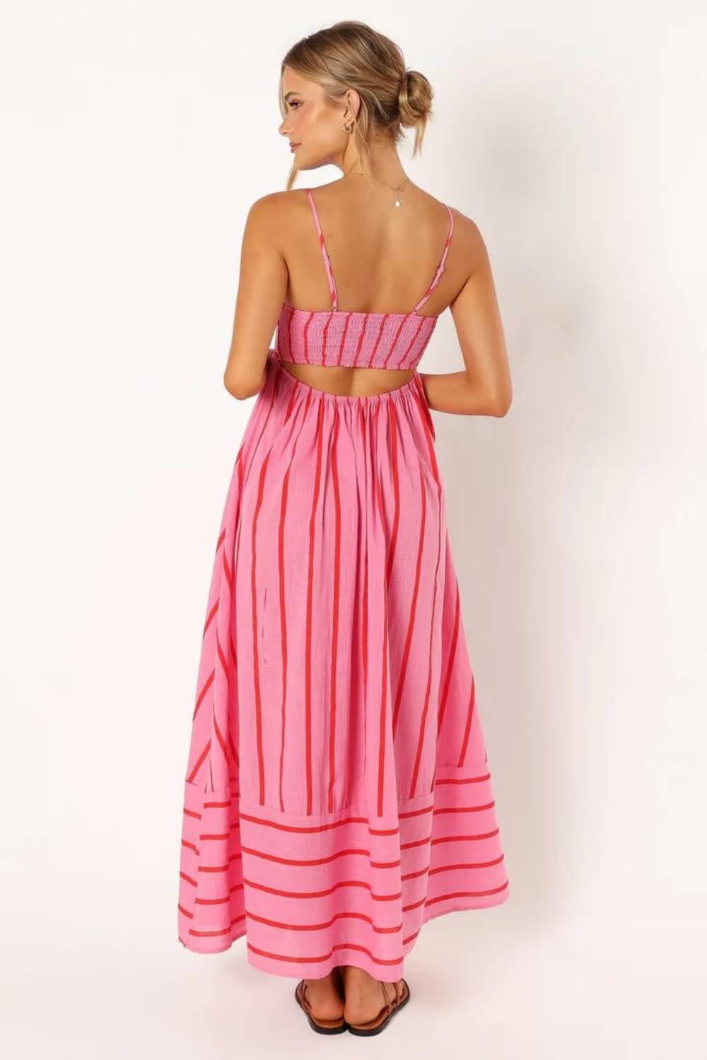 MEYRA | Sommer Gestreiftes Maxikleid