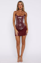 SCARLETT | Chic Mini-Kleid mit Pailletten-Oberteil